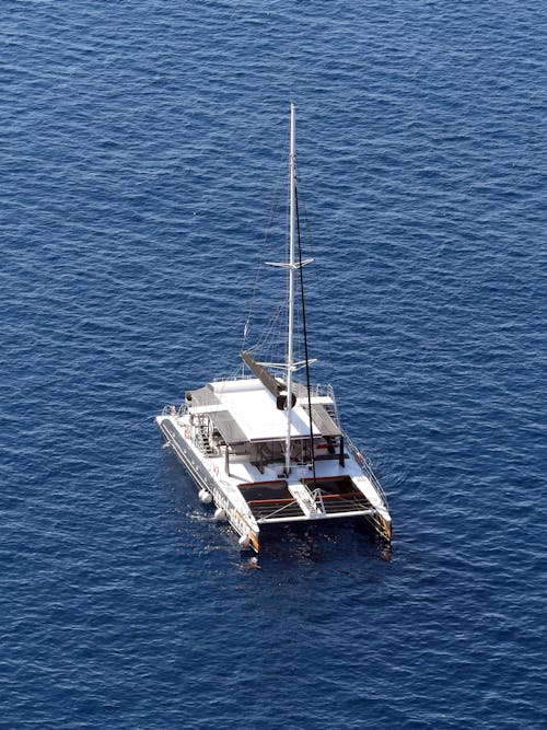 Immagine gratuita di barca, catamarano, fotografia aerea