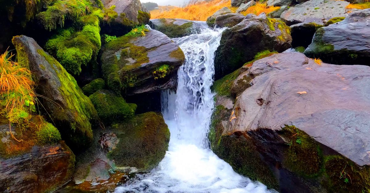 Small Waterfall Between Rocks Small Waterfall Between Rocks Free Stock Video Footage, Royalty-Free 4K ...