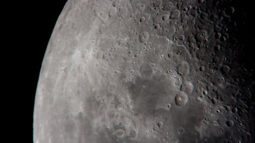 Close-up of Moon Surface