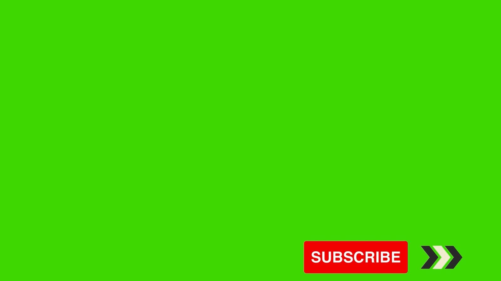 Button Greenscreen A green screen with a button that says subscribe Free Stock Video ...
