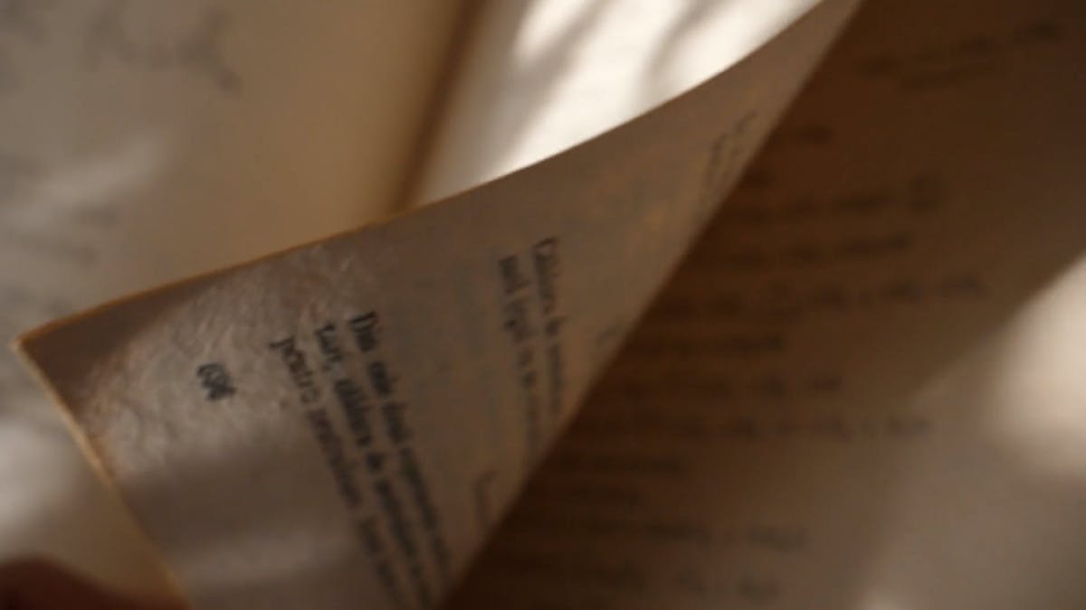 Pages of a Book Being Flipped Free Stock Video Footage, RoyaltyFree 4K