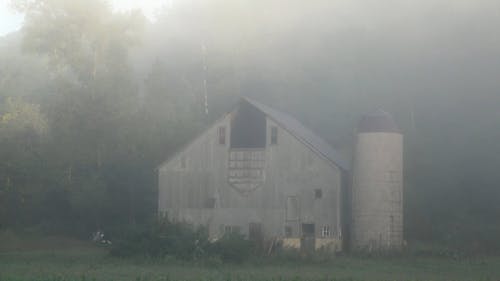 A Farmhouse in a Foggy Area