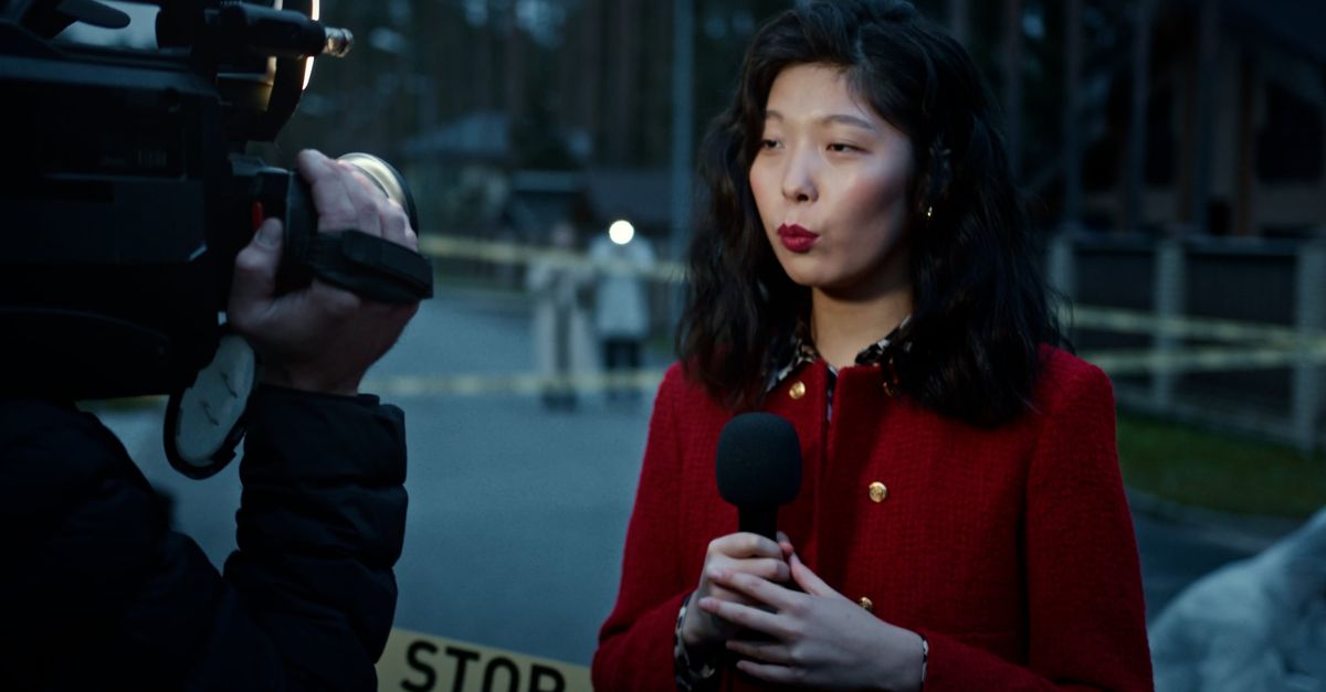 Reporting Scene Female Reporter at Crime Scene Free Stock Video Footage, Royalty-Free ...