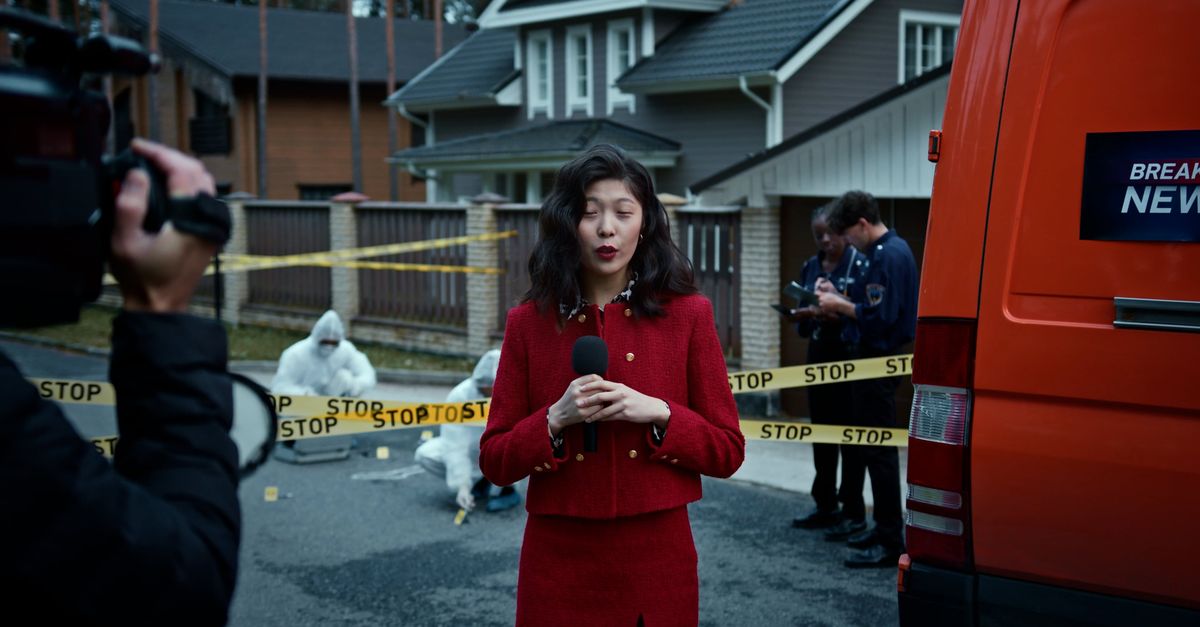 Reporting Scene Reporter at Crime Scene Free Stock Video Footage, Royalty-Free 4K & HD ...