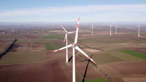 Windmills at the Countryside