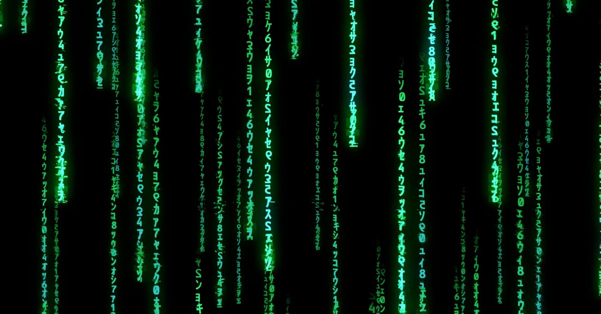 Digital Code Rain Animation Free Stock Video Footage, Royalty-Free 4K ...