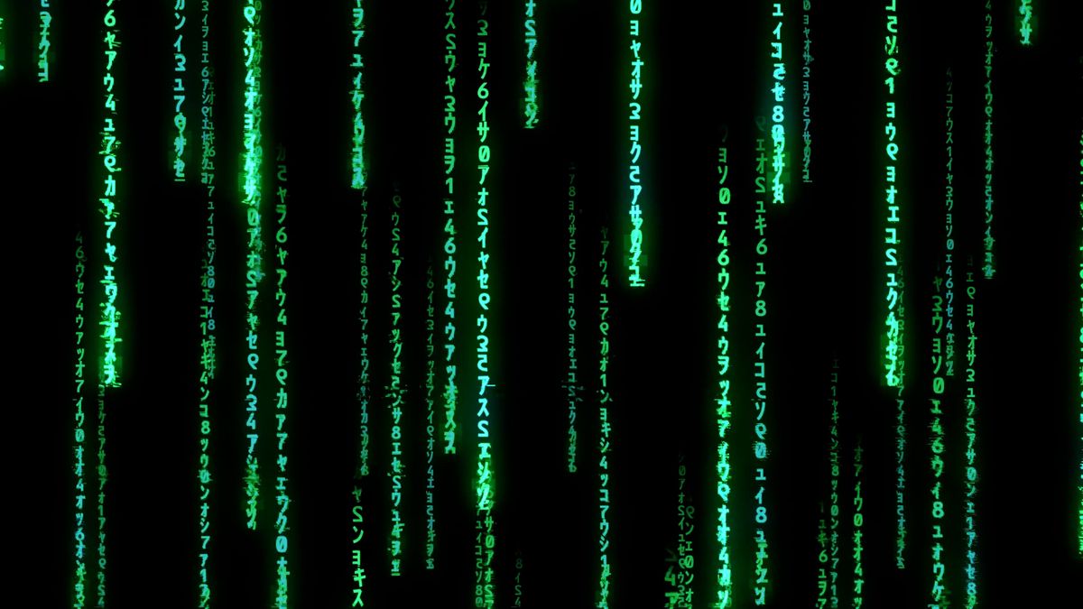 Tech Code Animation Background Green Code Digital Abstract Background Animation Free Stock Video ...