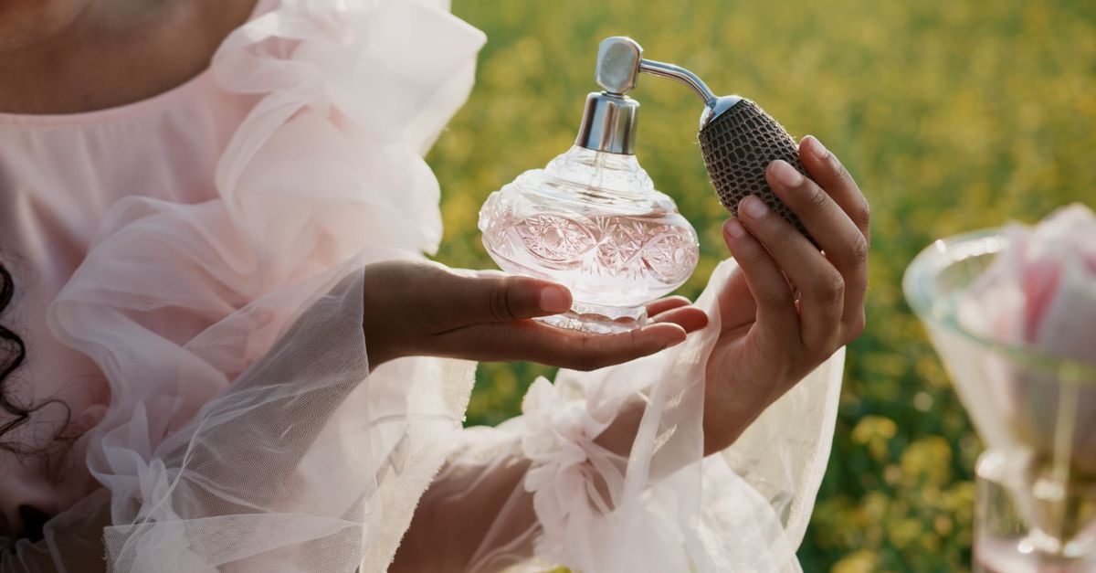 Someone Using Perfume A Young Woman Spraying Perfume Free Stock Video Footage, Royalty-Free ...