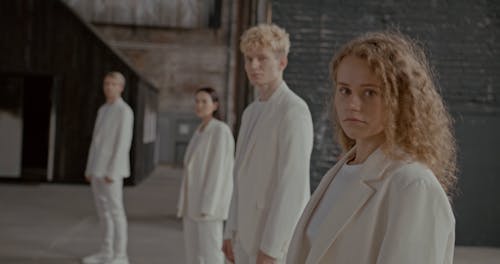 People in White Suits