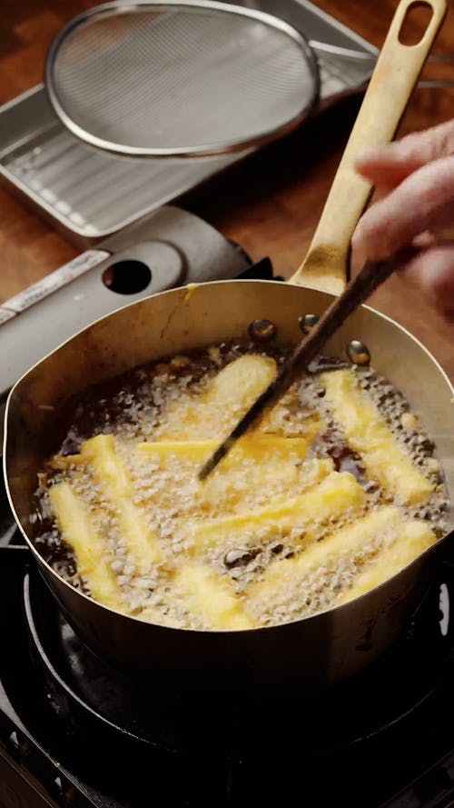 Preparing Fried Food