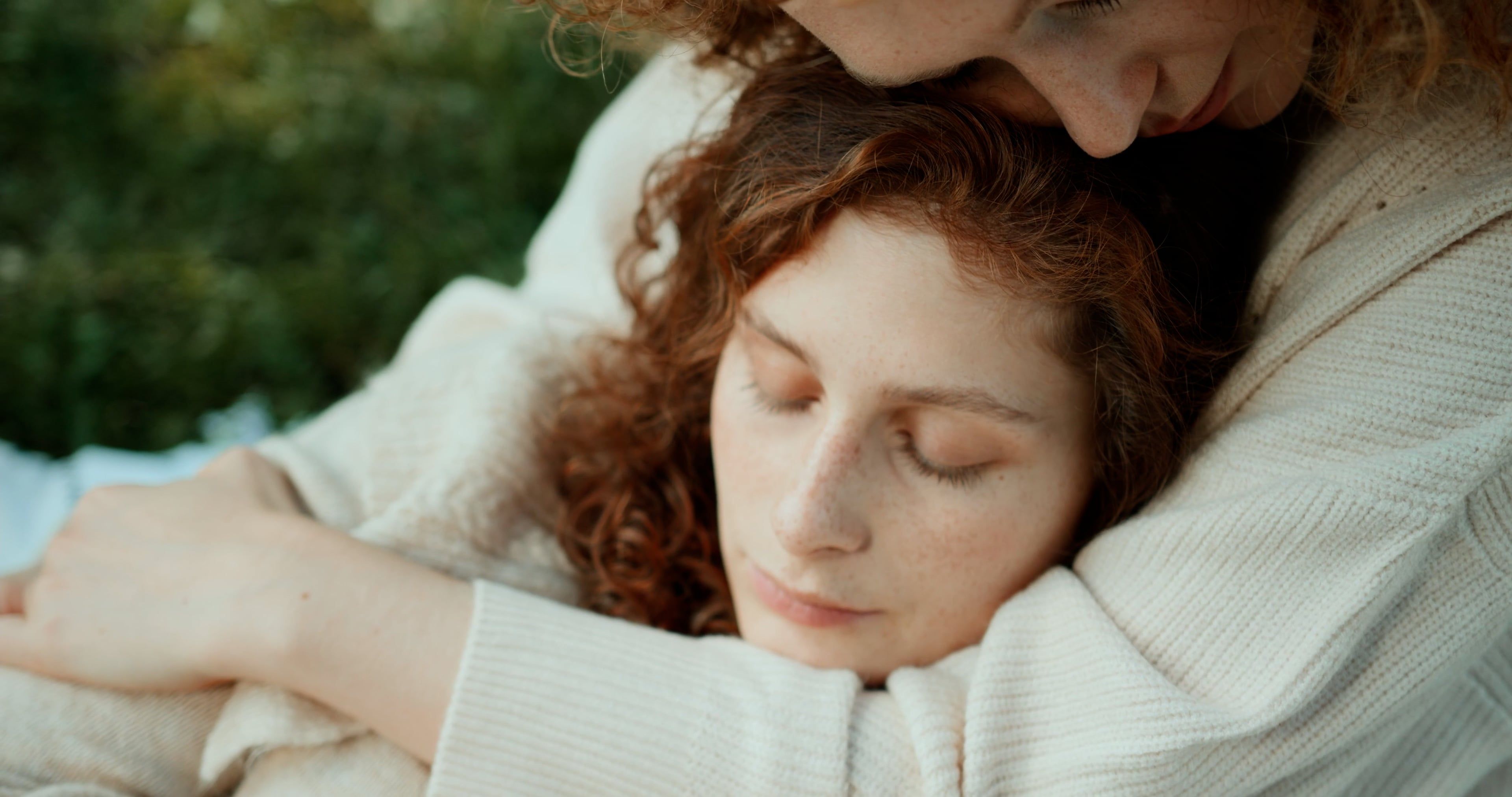 Close-up of a Woman Being Comforted by her Friend Free Stock Video ...