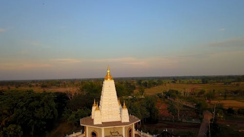 Temple in Rural Area