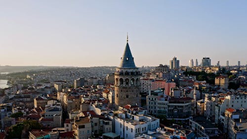 Cityscape of Istanbul with Galata Tower