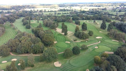 Aerial View of Golf Course