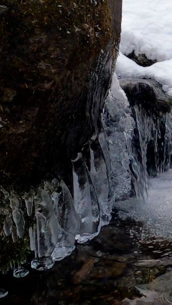 液冷水温视频素材