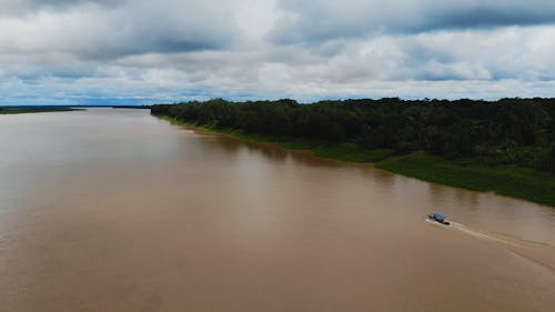 Aerial View on Amazon River