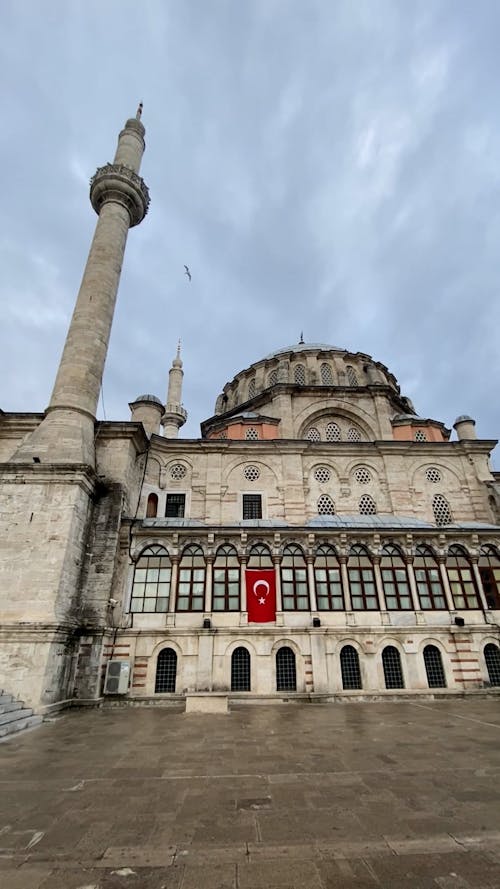 Low Angle View on Mosque in Turkey