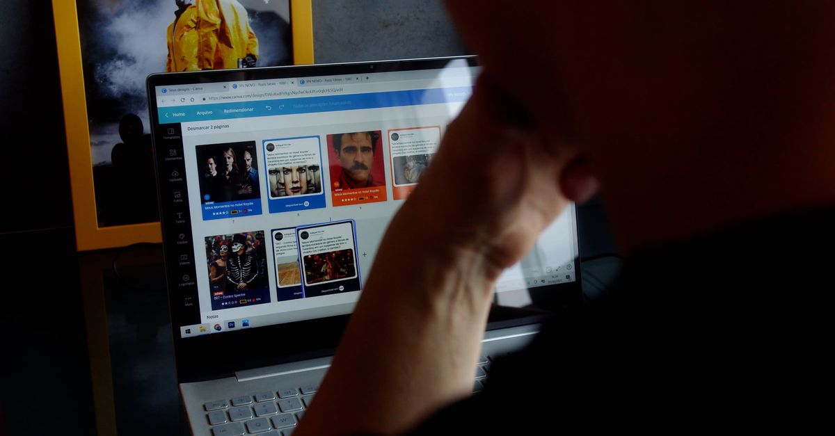 Computer Use Video A Person using a Laptop Free Stock Video Footage, Royalty-Free 4K & HD ...