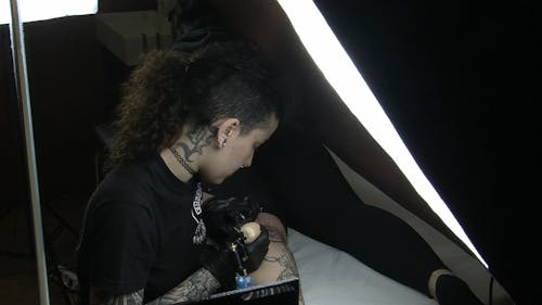 Female Tattooist