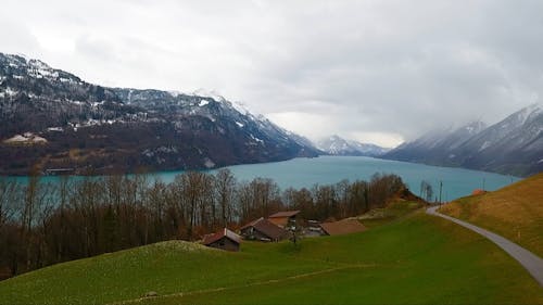 Overcast over Village on Lakeshore