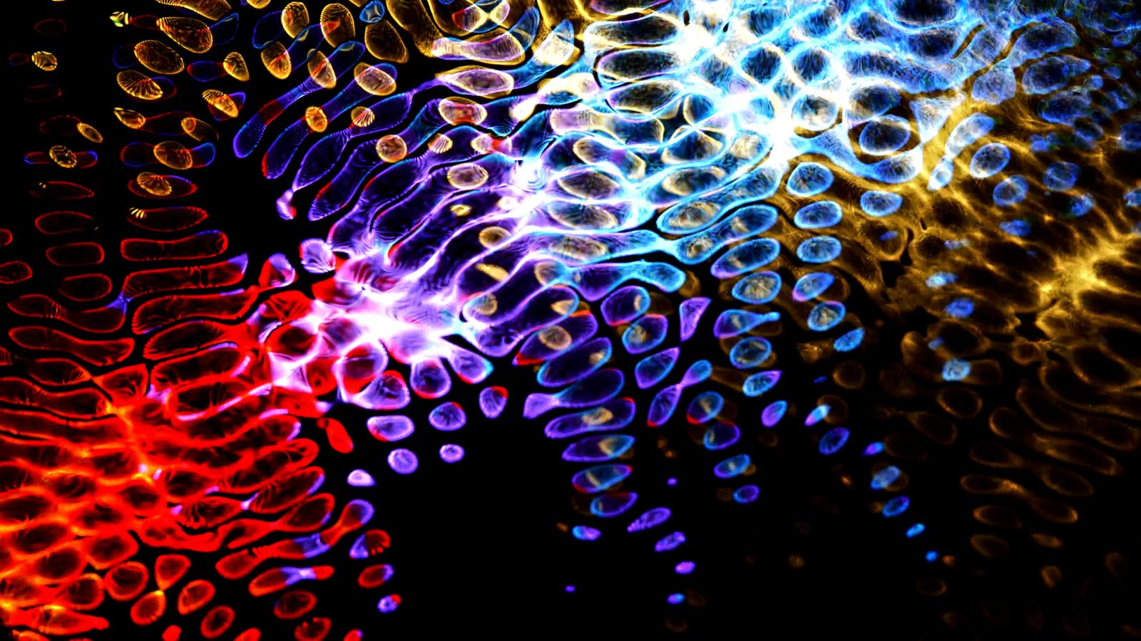 Chaotic Abstract Digital Animation Free Stock Video Footage, Royalty ...