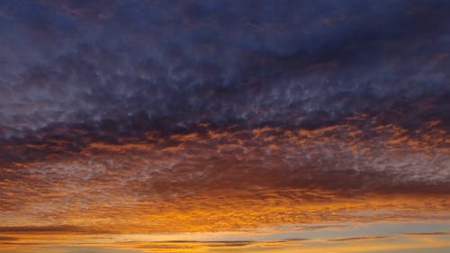 Clouds on Sky during Sunset