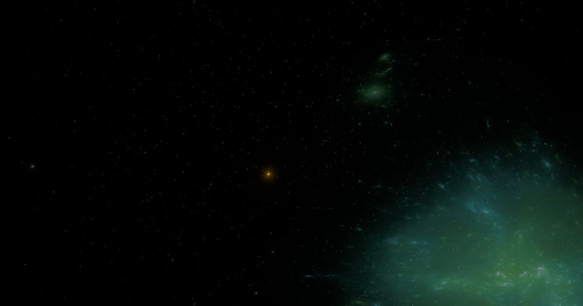 digitally generated outer space 10901931