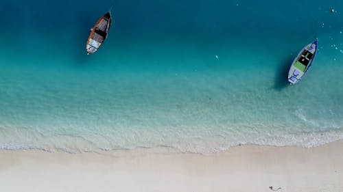 Drone Footage of a Beach