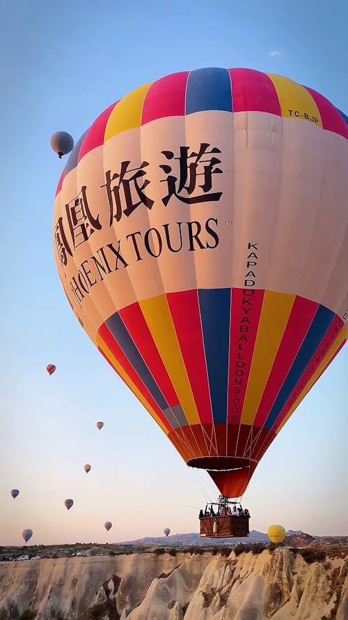 Flying Balloon During Ballooning Festival