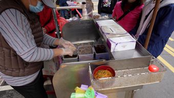 街道月饼视频素材视频素材