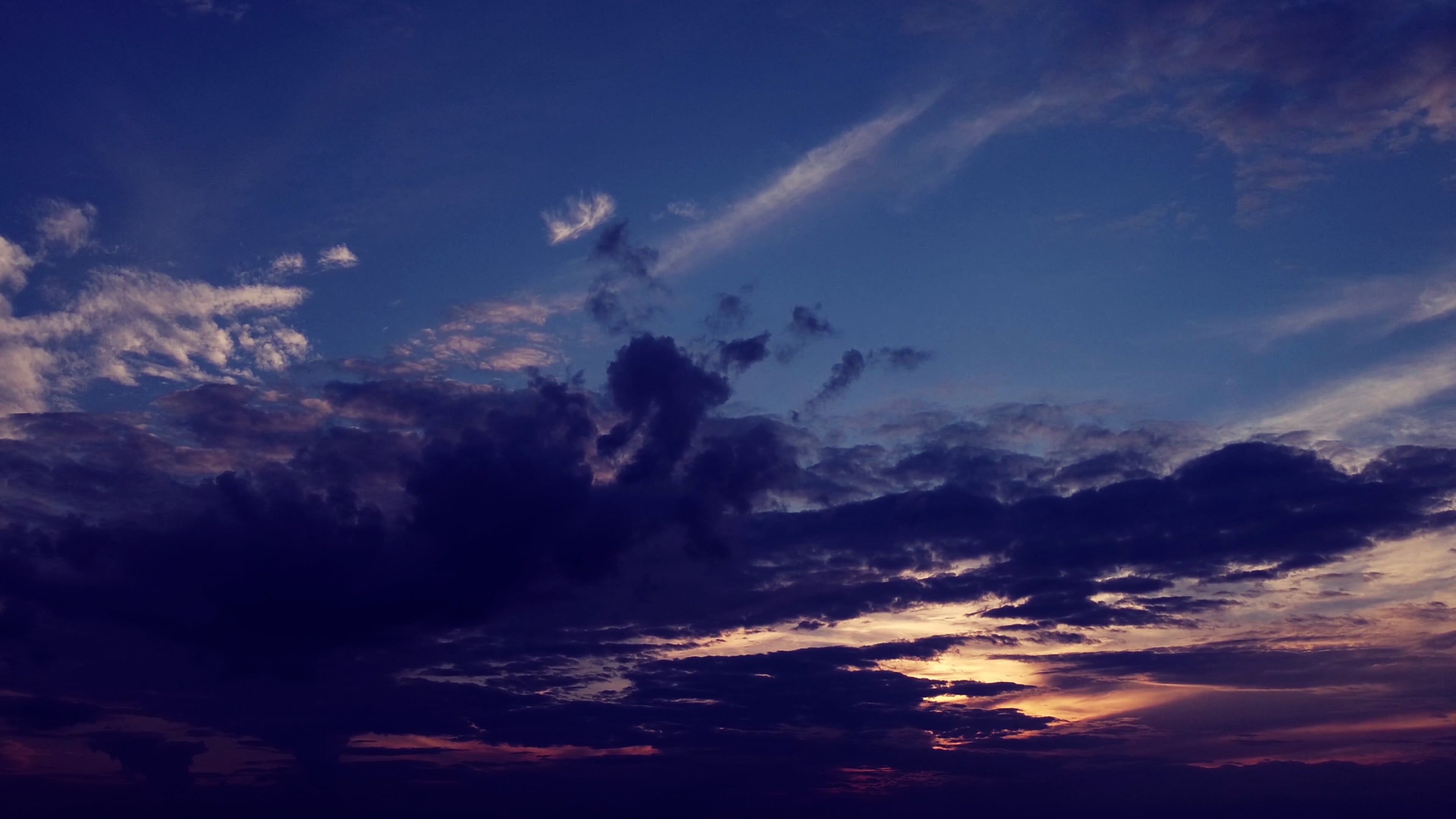 time lapse of clouds on sky during evening 11150531 — free pexels stock footage