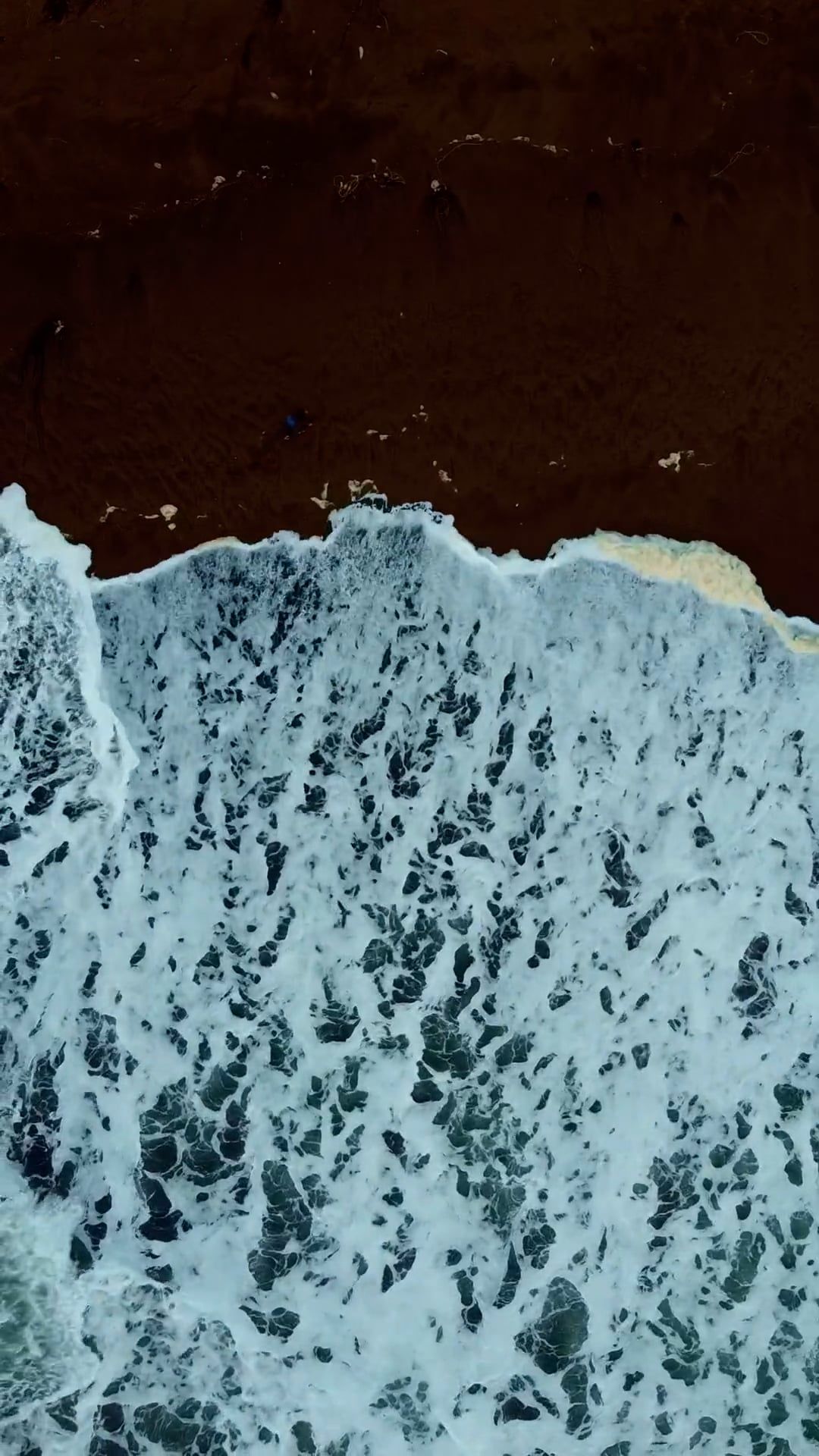 directly above view of sea waves 11295300