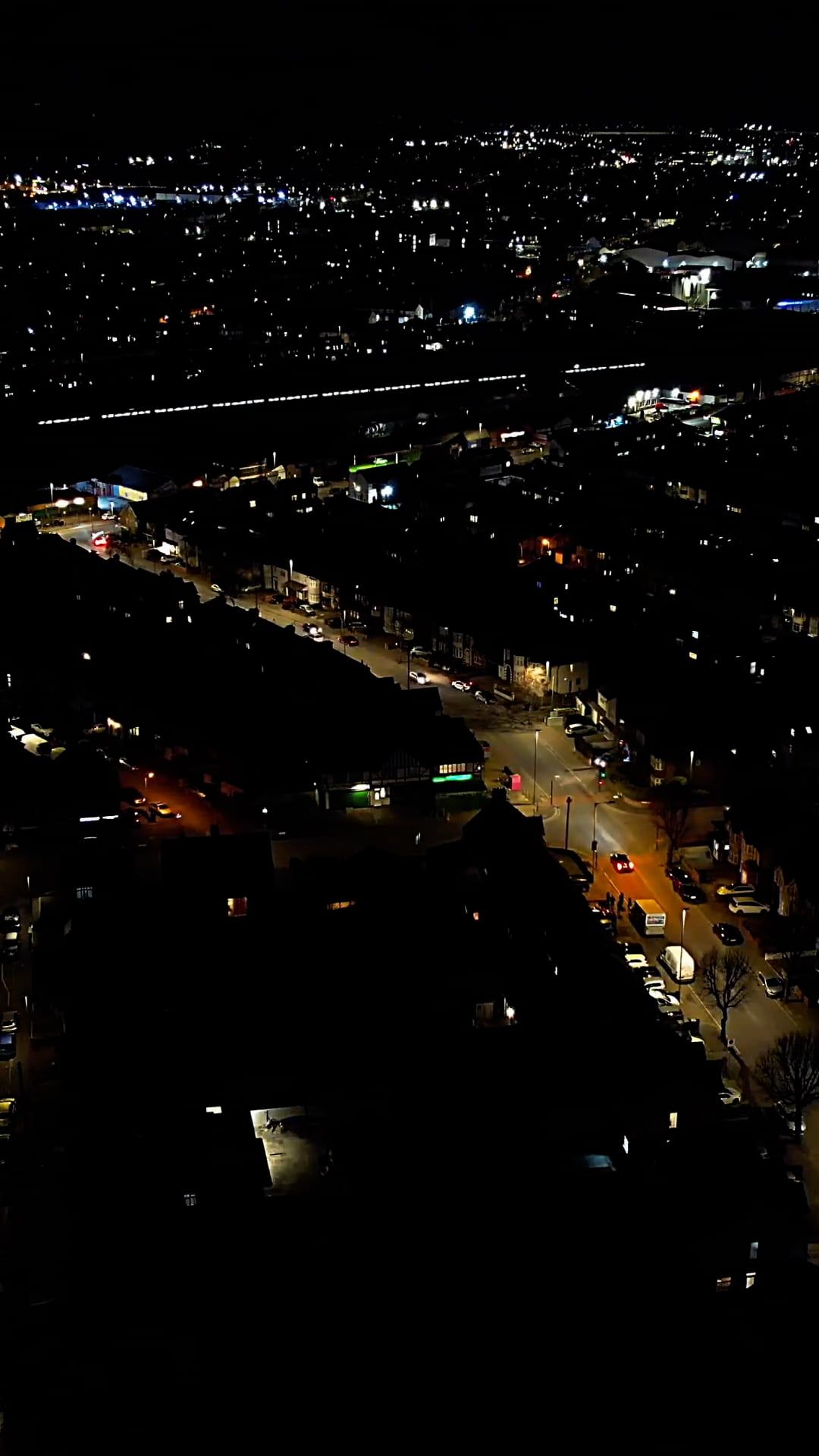illuminated city at night 11304713 — free pexels stock footage