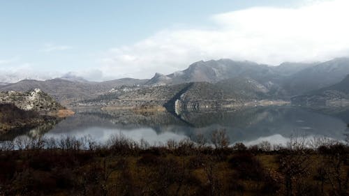 Lake and Mountains