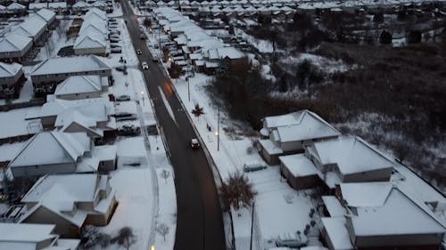 Town in Winter