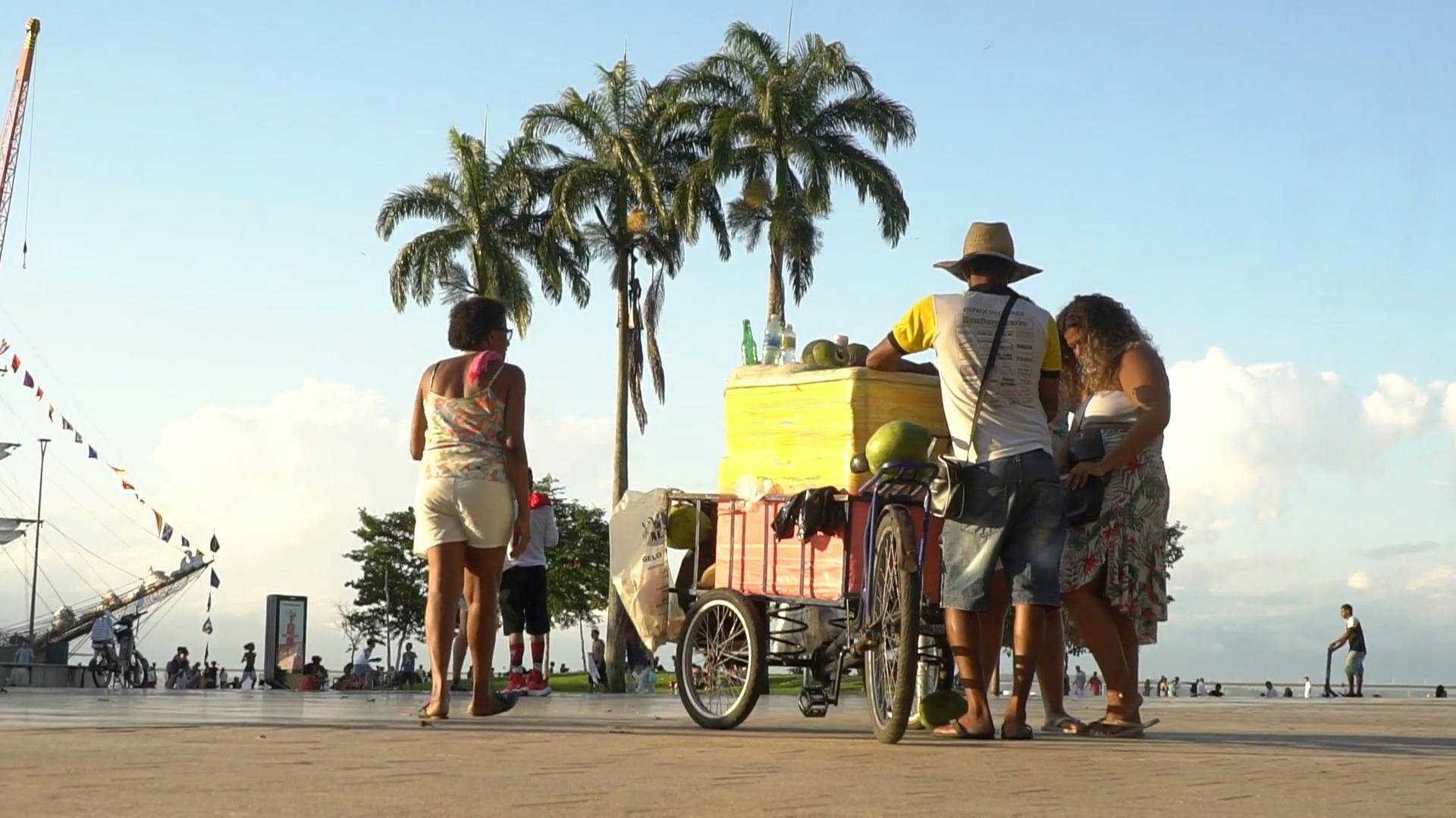 People Talking near Shore in Rio de Janeiro Free Stock Video Footage,  Royalty-Free 4K & HD Video Clip