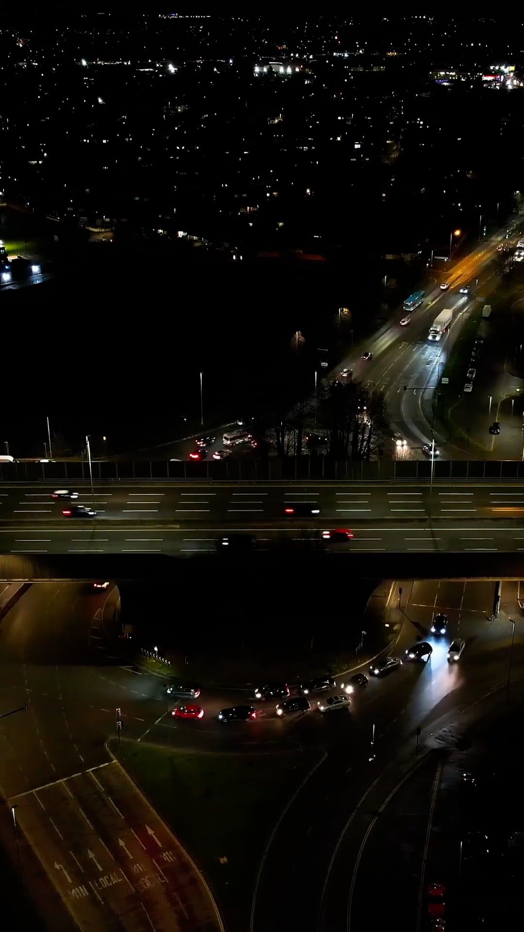 highway and city traffic at night 11372916 — free pexels stock footage