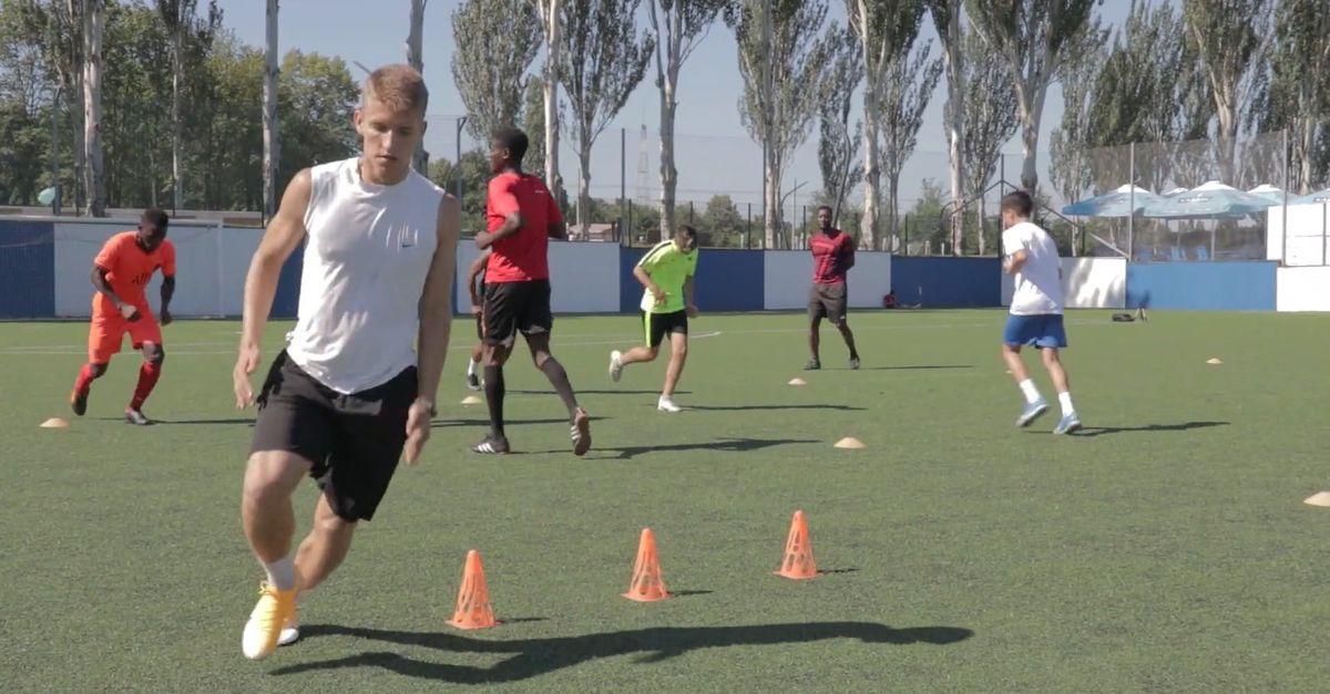 Football Practice Running Men Practicing Football Free Stock Video Footage, Royalty-Free 4K & HD ...