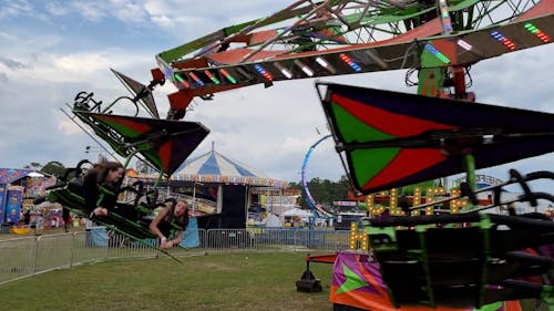 Spinning Carousel at Carnival