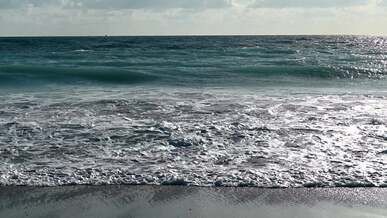 sea waves on beach