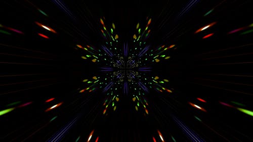 Kaleidoscope Animation with Tunnel Effect