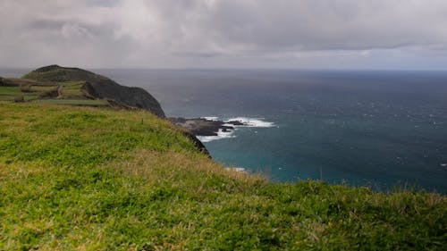 Cliff and Ocean