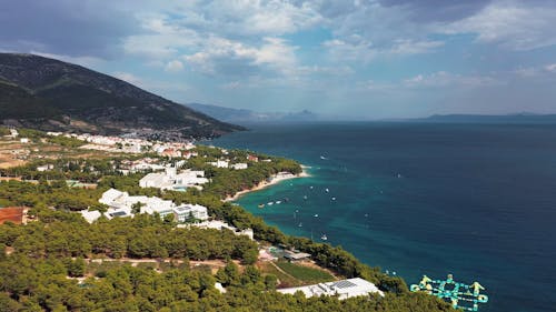 Aerial Video of the Island of Brac in Croatia 