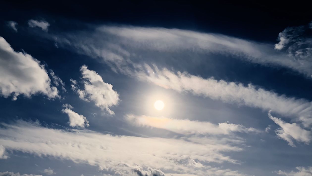 Time Lapse of Moving Clouds and Sun Free Stock Video Footage, Royalty ...