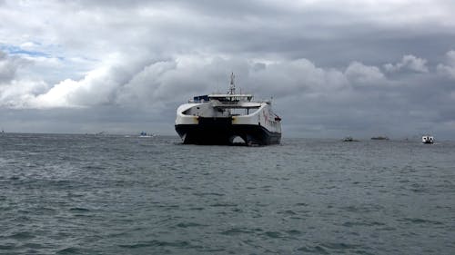 Ferry on Sea