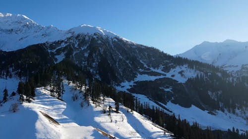 Snow Covered Mountains