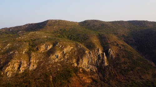 Rocky Hills Seen from Birds Eye View