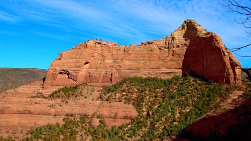 Panoramic View of Oak Creek Canyon in Arizona 