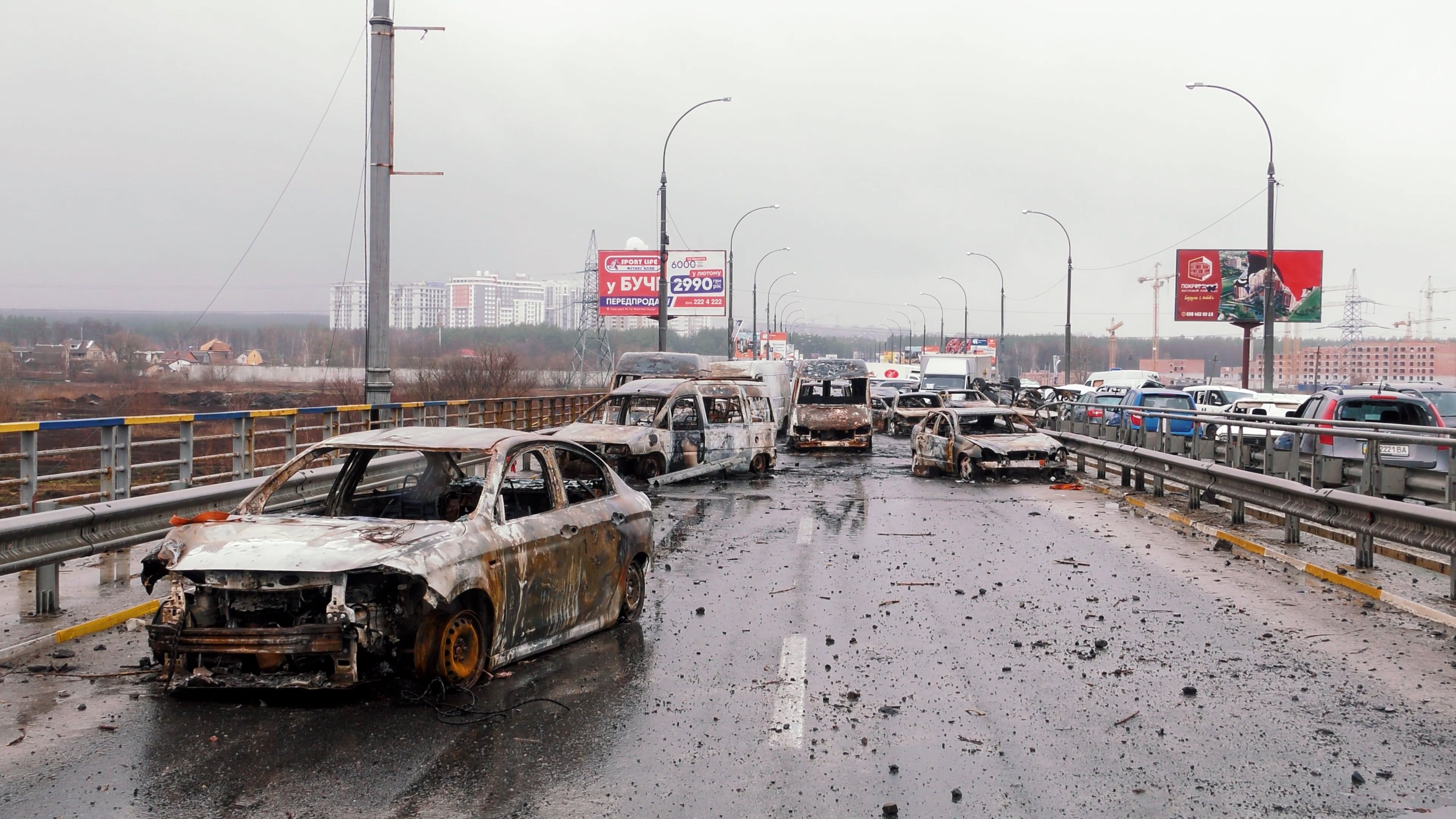 Destroyed Cars on Road Free Stock Video Footage, Royalty-Free 4K & HD ...