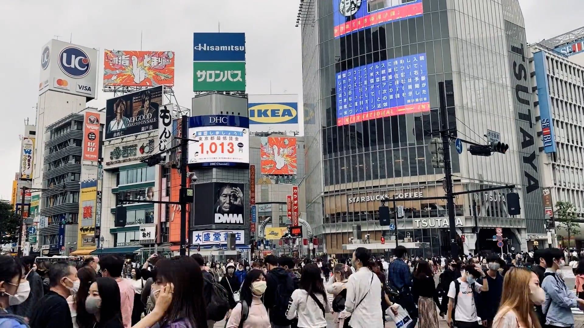 Time Lapse of Tokyo Streets Free Stock Video Footage, Royalty Free 4K